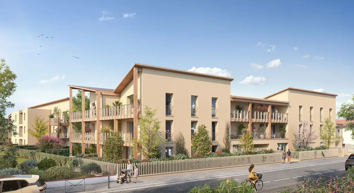 Résidence L'Archipel à Toulouse, vue 2