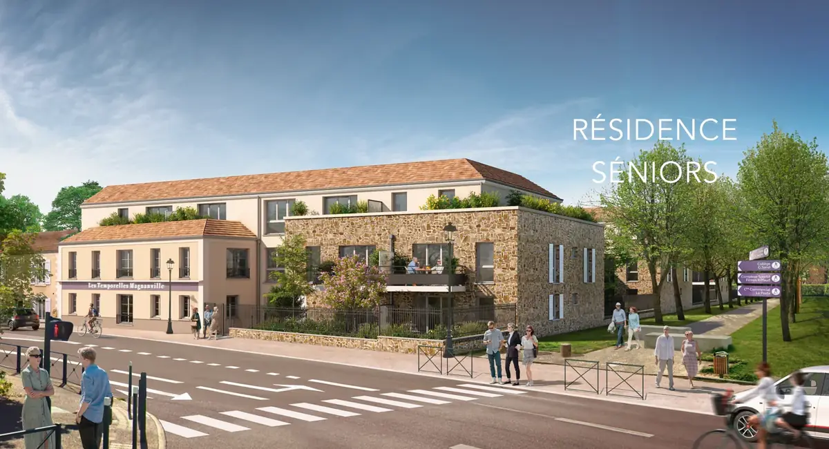 Résidence Les Temporelles Magnanville à Magnanville, vue 2