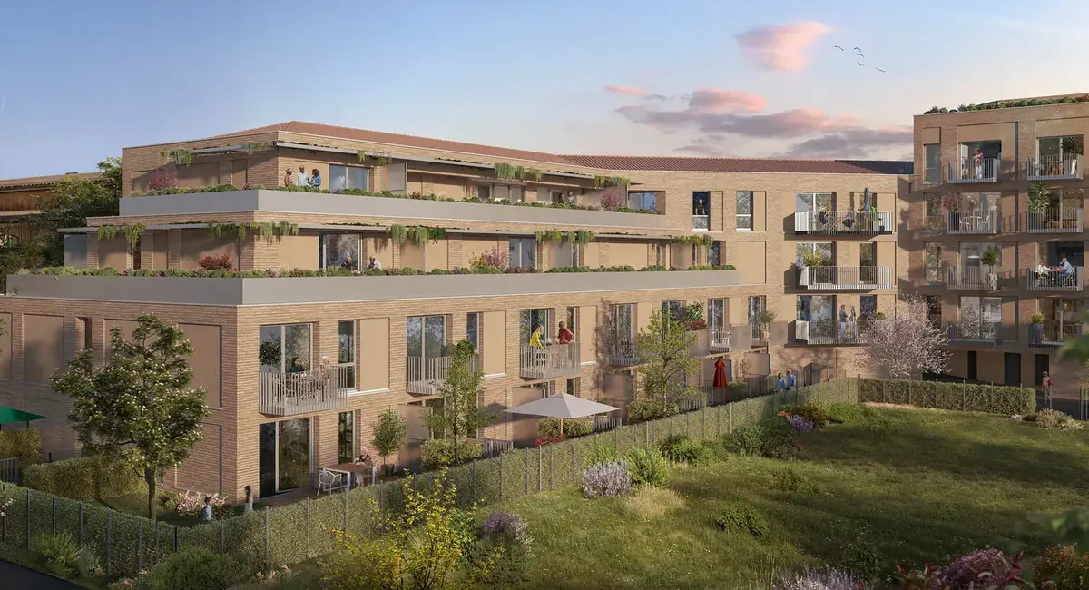 Résidence Les Temporelles Renoir à Toulouse, vue 2