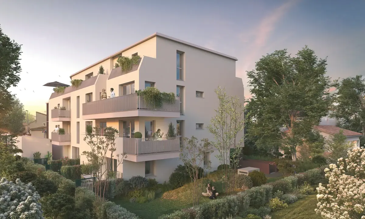 Résidence Reverso à Toulouse, vue 2