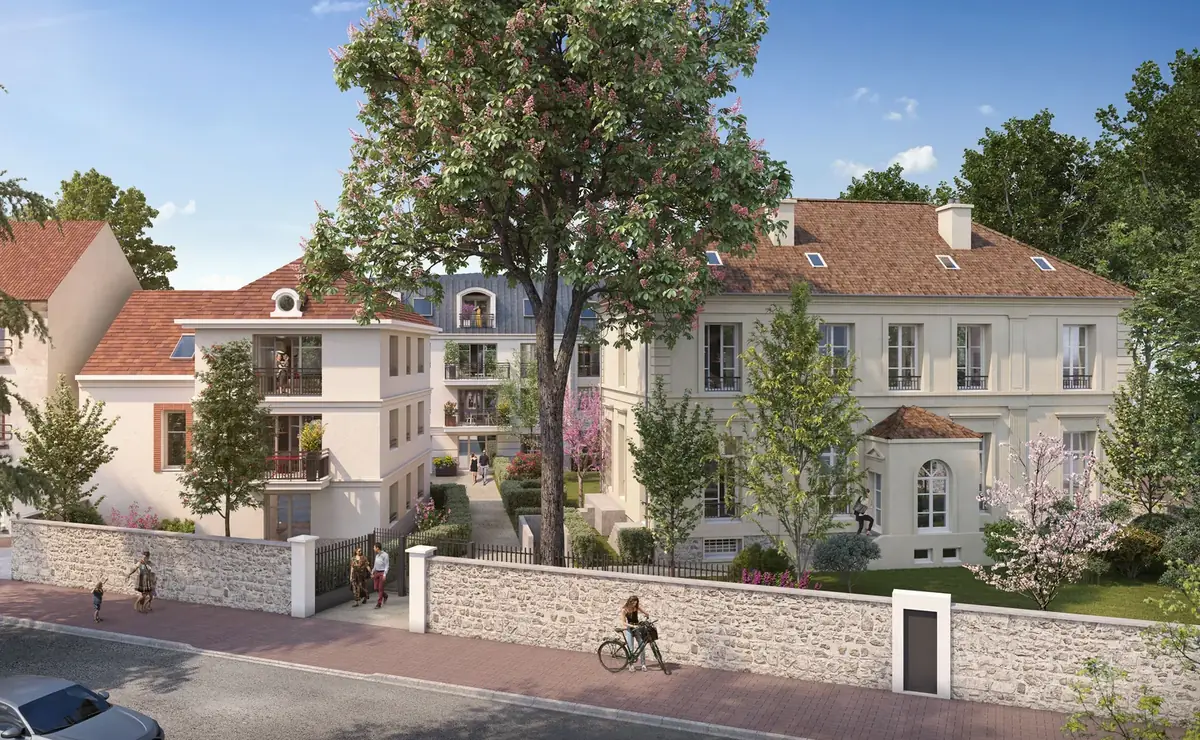 Résidence Villa Mûriers à Montfermeil, façade